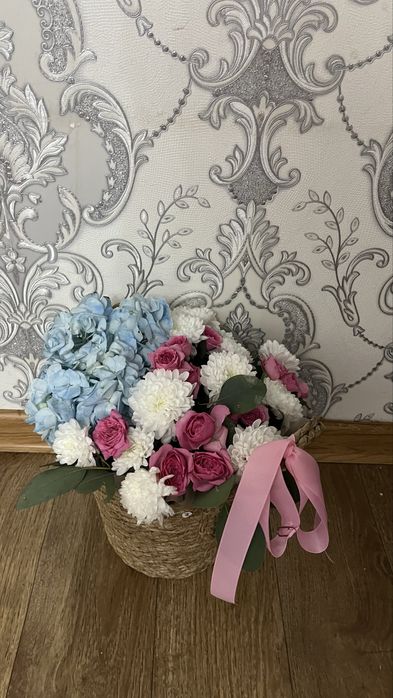 Цветы корзина Композиция