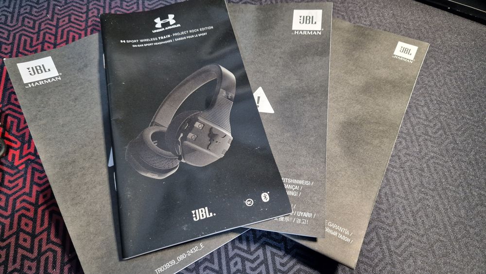 Слушалки JBL Under Armour Project Rock