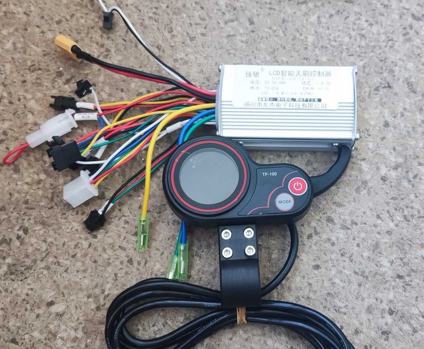 Controller 20A + Display Tf-100 + acceleratie,  orice trotineta motor