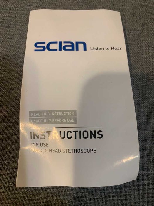 НОВ! Кардиологичен стетоскоп с единична глава