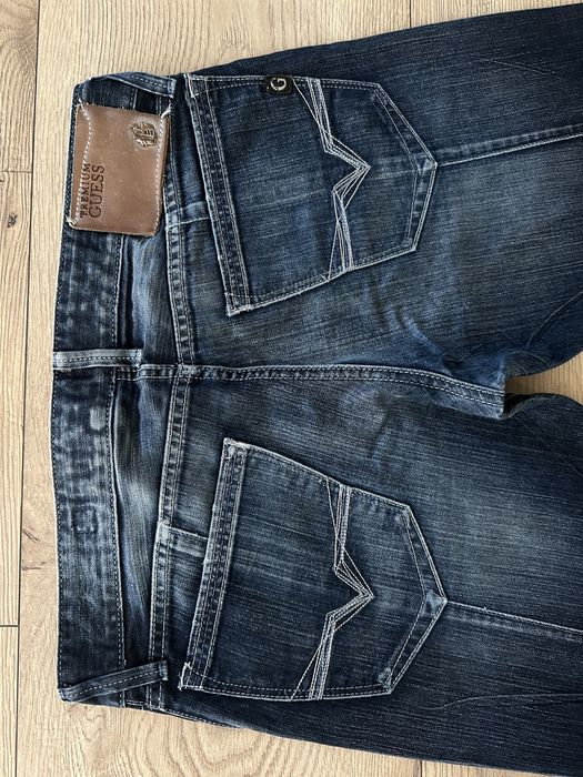 Blugi GUESS Brit Rocket Albastru Barbati | Marime 32 x 34 (Talie 87 cm