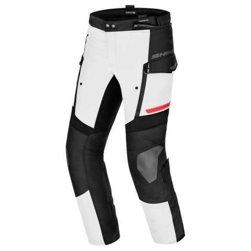 Мъжки текстилен мото панталон SHIMA DUNE WP White/Red