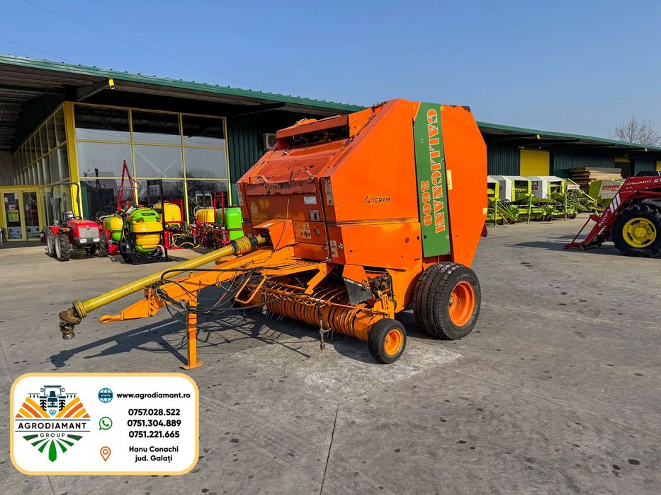 Alta GALLIGNANI 8600 pe curele / 70CP camera variabila, pe ATA, an 1998, stare buna, adusa din Franta