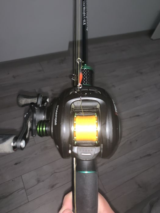 Baitcasting макара използвана 2-3 пъти Piscifun PHANTOM!!