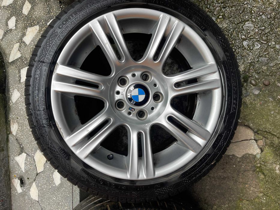 Jante originale BMW pe 17" cu anvelope Continental – Set 4 bucăți