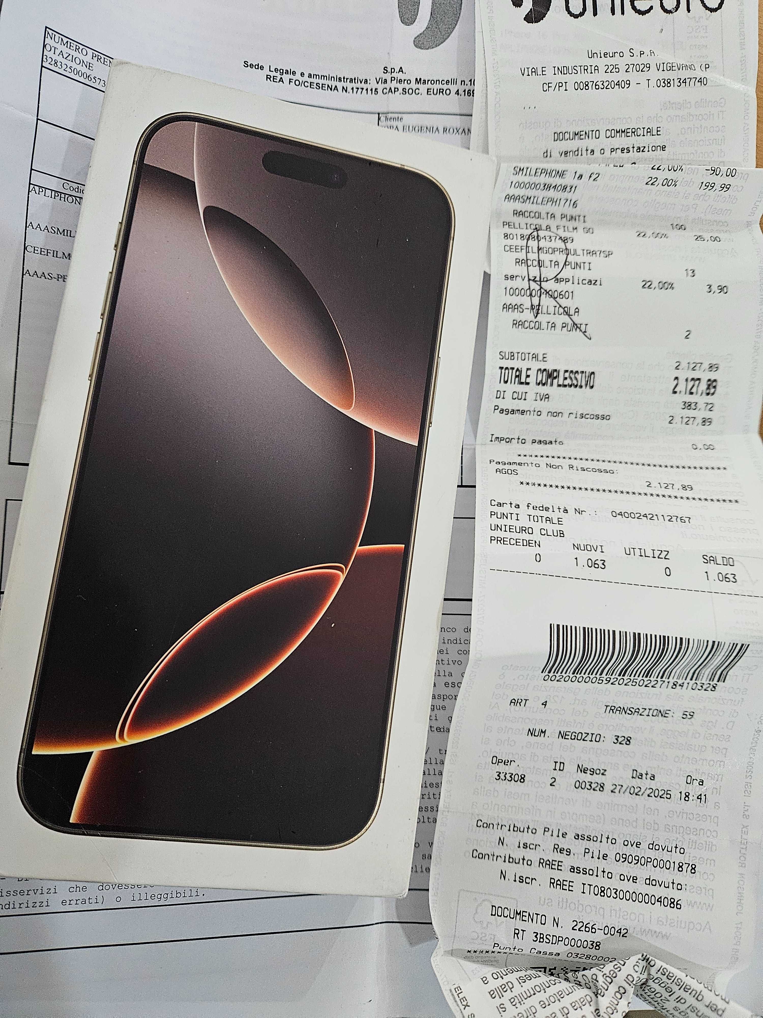IPhone 16 pro max. 1 Tb, nou la cutie.