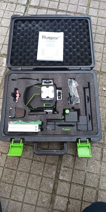 Лазерен нивелир Huepar S04CG/CR