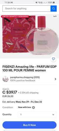 Cadou Craciun Parfum pentru femei