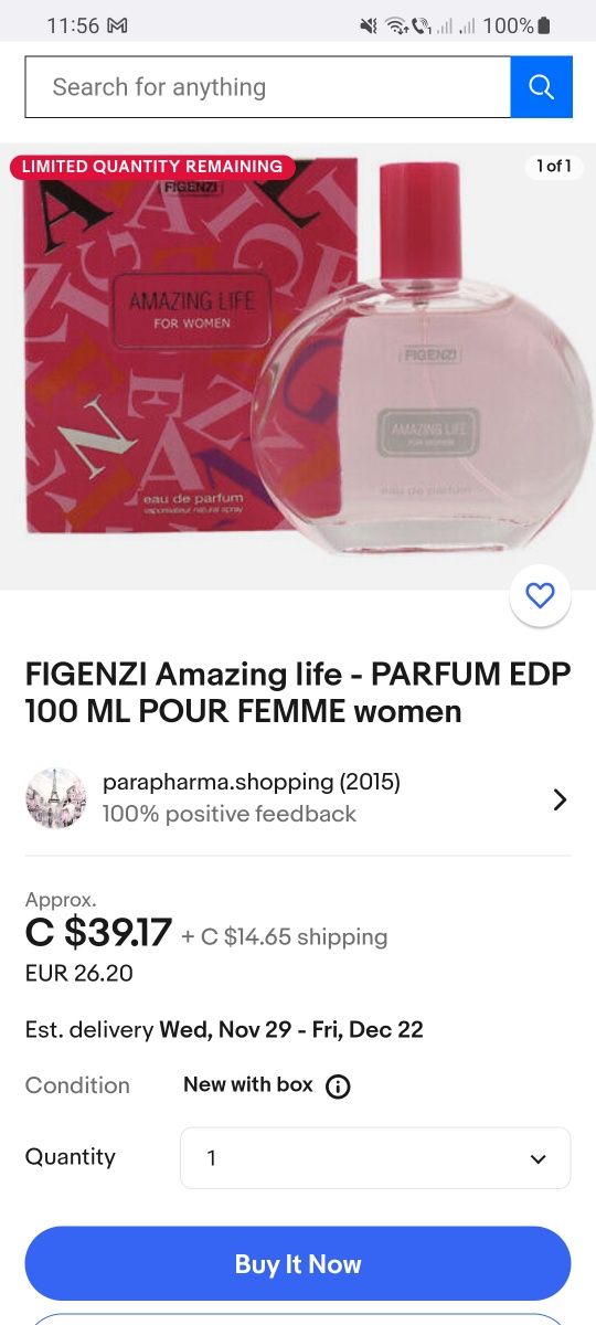 Cadou Craciun Parfum pentru femei