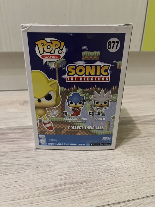 Sonic the Hedgehog Funko Pop Super Sonic