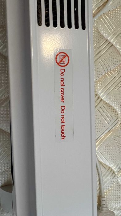 Convector Caldura Electric MILEK, Nou, Telecomanda, Cutie, Stecher UK