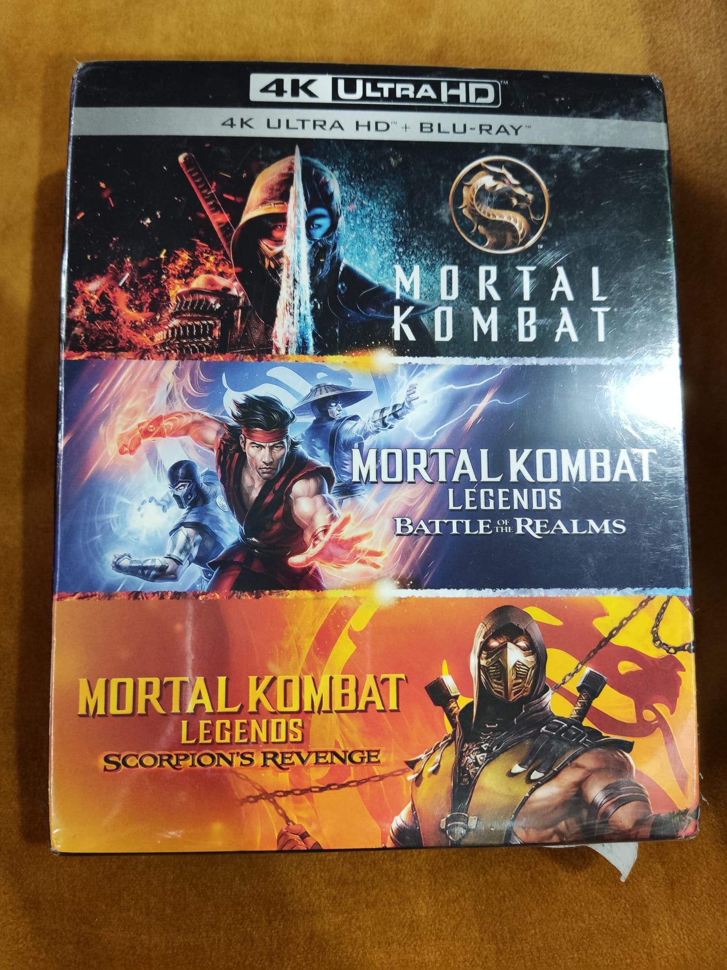 Mortal kombat 4k ultra HD +blu-ray