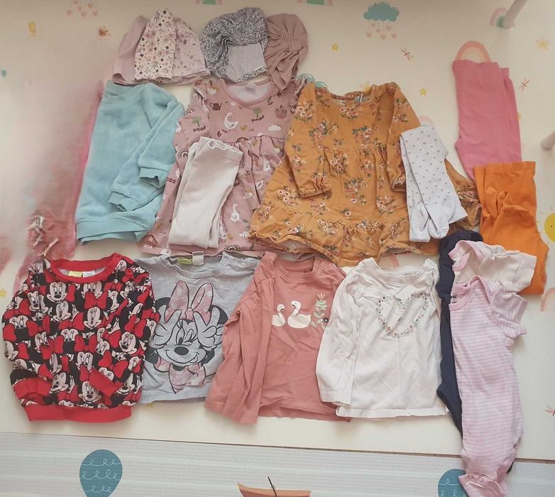 Лот дрешки за момиче 80 / 9-12 месеца
