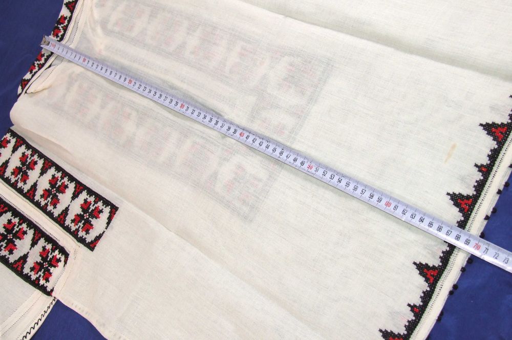 Camasa traditionala (ie) mas. 44, panza bumbac tesuta la razboi