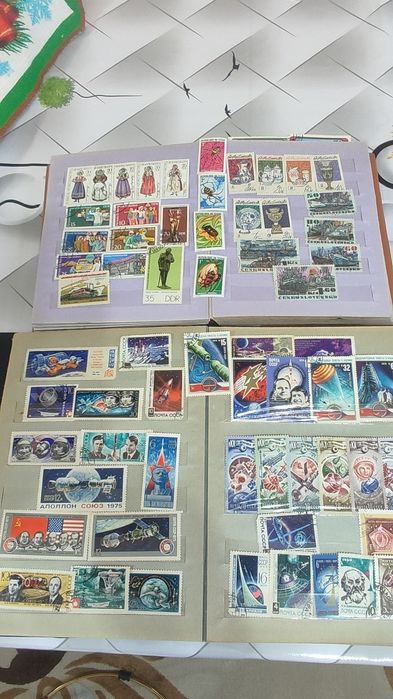 Марки советские разной тематики