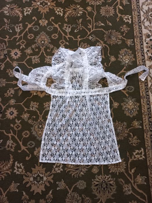 Фартук белый школьный