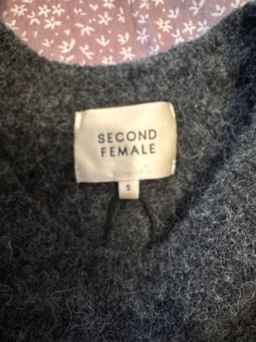 Rochie second female din alpaca si lana