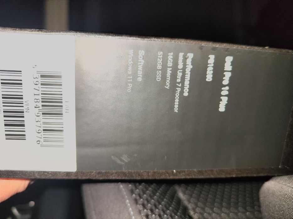 Black Friday , Dell 16 PRO PLUS Ultra 7, 16gb ram, 512ssd, 16 inch