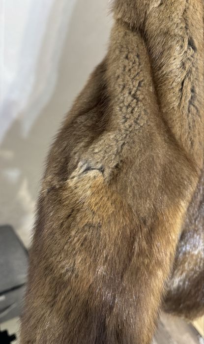 Haina blana naturala nurca