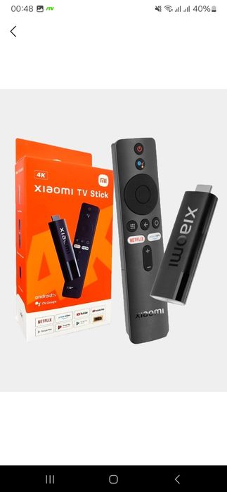 Xiaomi tv stick sotiladi yangi xolatda