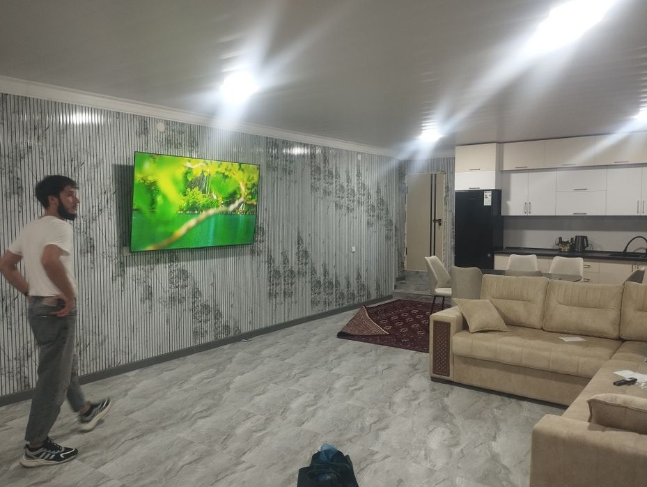 Телевизор TCL QLED 4K 65 Smart TV DOstavka+Ustanovka+Kranshteey