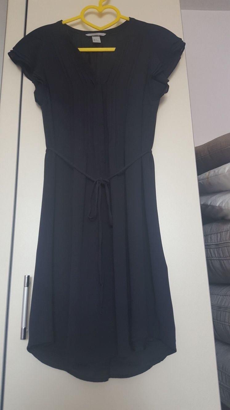 Rochie voal primavara-vara bleumarin H&M, masura 34, Bucuresti