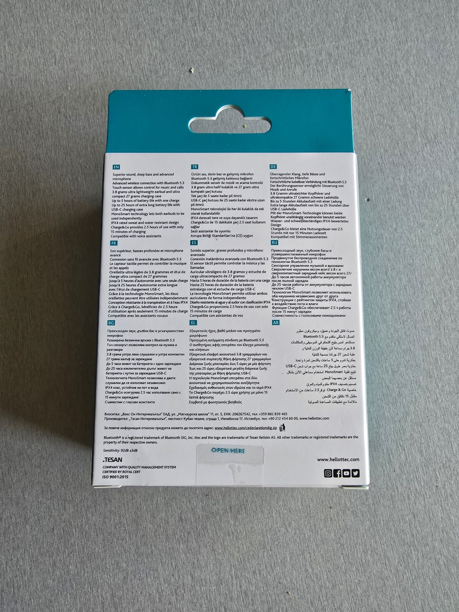 Bluetooth слушалки нови
