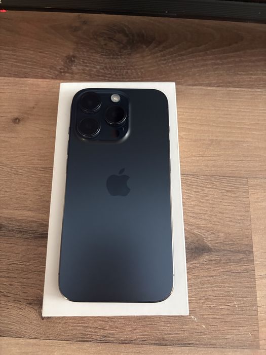 iphone 15 pro 256 gb 0 cicluri Blue Titanium