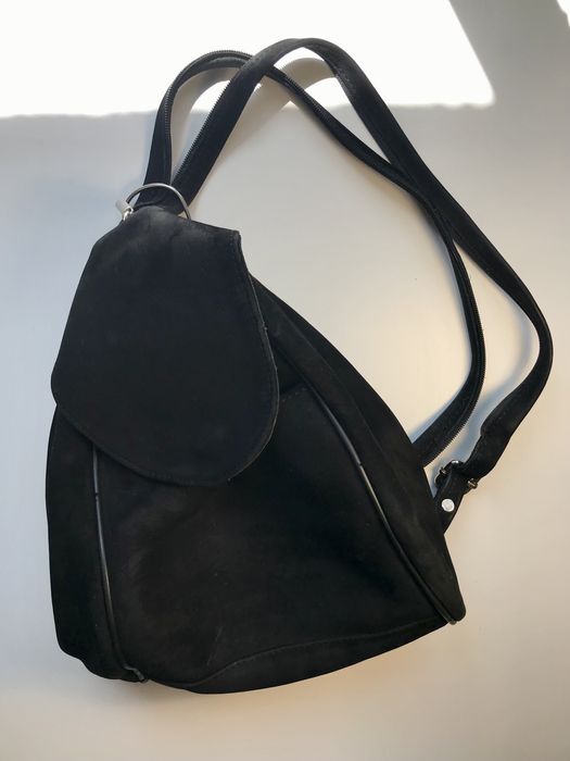 Geanta rucsac piele intoarsa