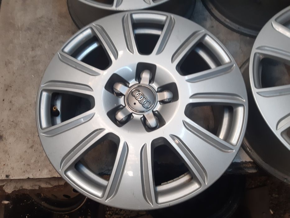 Set jante aliaj R16 Audi originale 6,5j  et 33  5×112