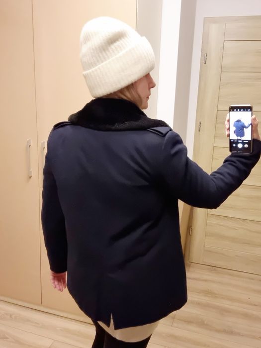 Paltonas cu lana H&M S