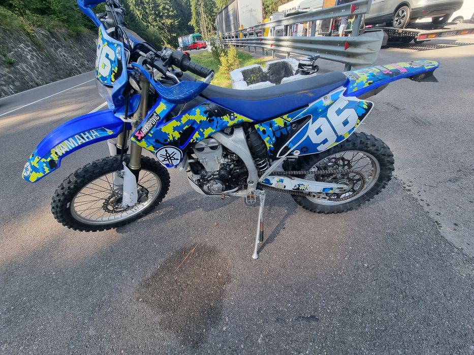 Yamaha wr 450 f înmatriculat