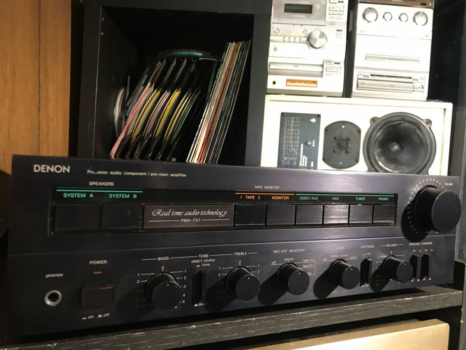 Denon PMA-757 negru amplificator