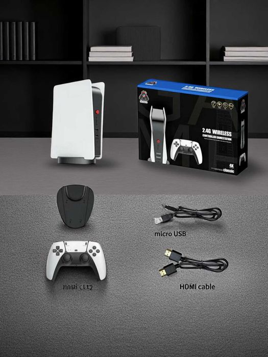 Игровая приставка GS5 для телевизора, с двумя джойстиками