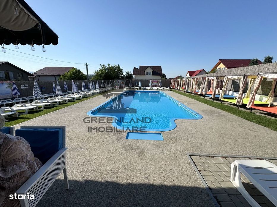 Spatiu comercial / Hotel - 6 camere + piscina, teren 1000mp, capat CUG
