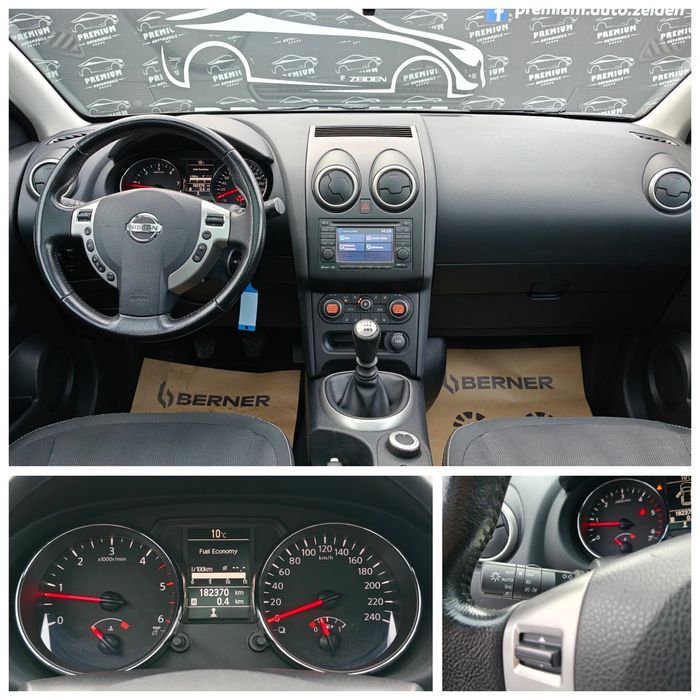 Nissan Qashqai *Garanție*4x4/2.0 DCi 150 CP/Euro 5/Panoramă/Navi/*RATE