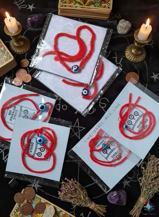 Нити Соломона. 6 цветов - 6 значений. Наручные.