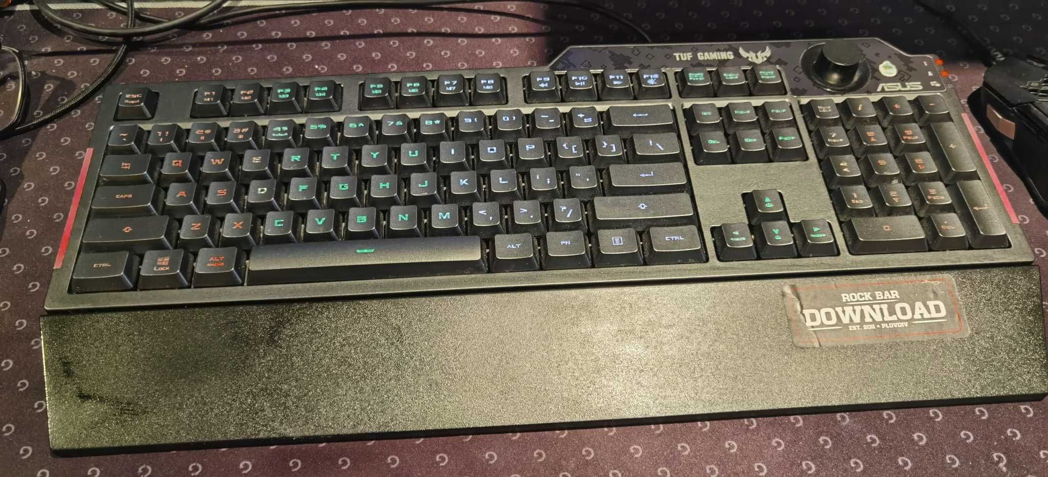 Клавиатура ASUS Gaming TUF K1 US