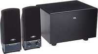 Cyber Acoustics CA-3001WB 2.1 Speaker System with Subwoofer