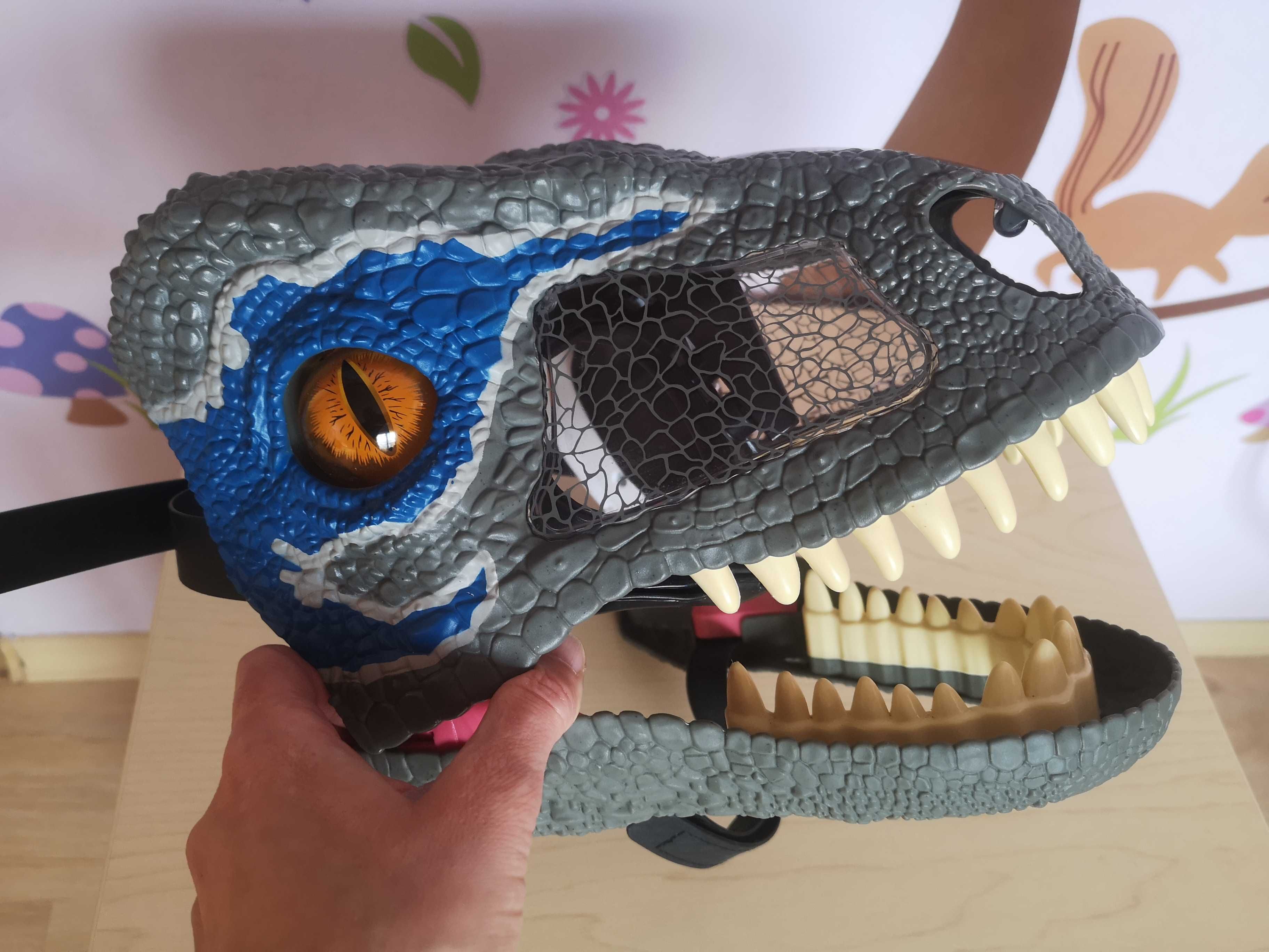 Маска Jurassic World Chomp N Roar Mask Velociraptor by Mattel