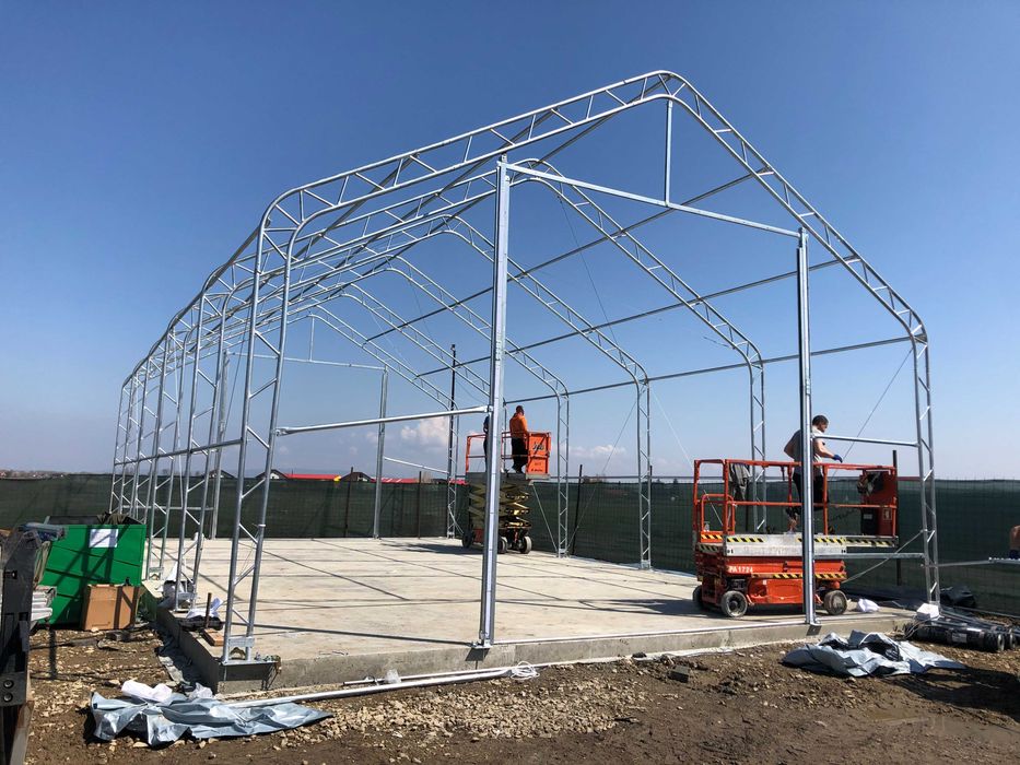 Hala metalica,structura metalica 9,15x15,25x6,1 m