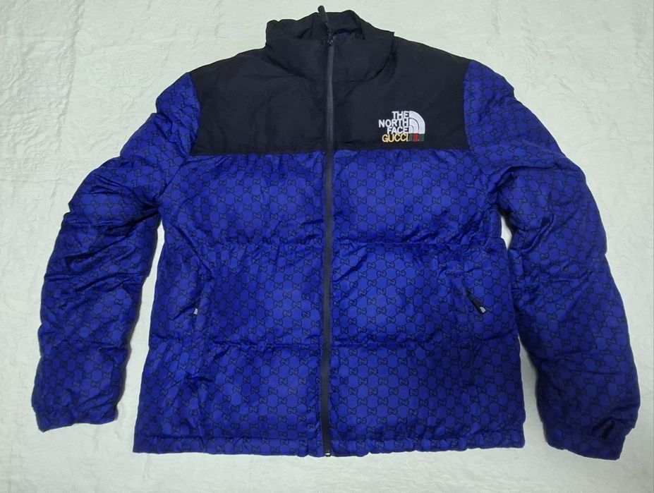Geacă puffer din colaborarea The North Face x Gucci mărime M