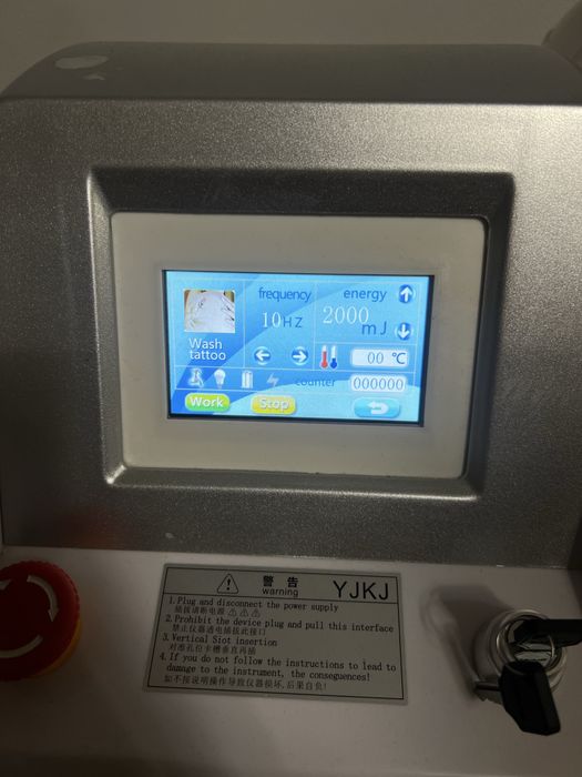 Неодимовый лазер ND YAG для удаления татуировок и карбонового пилинга