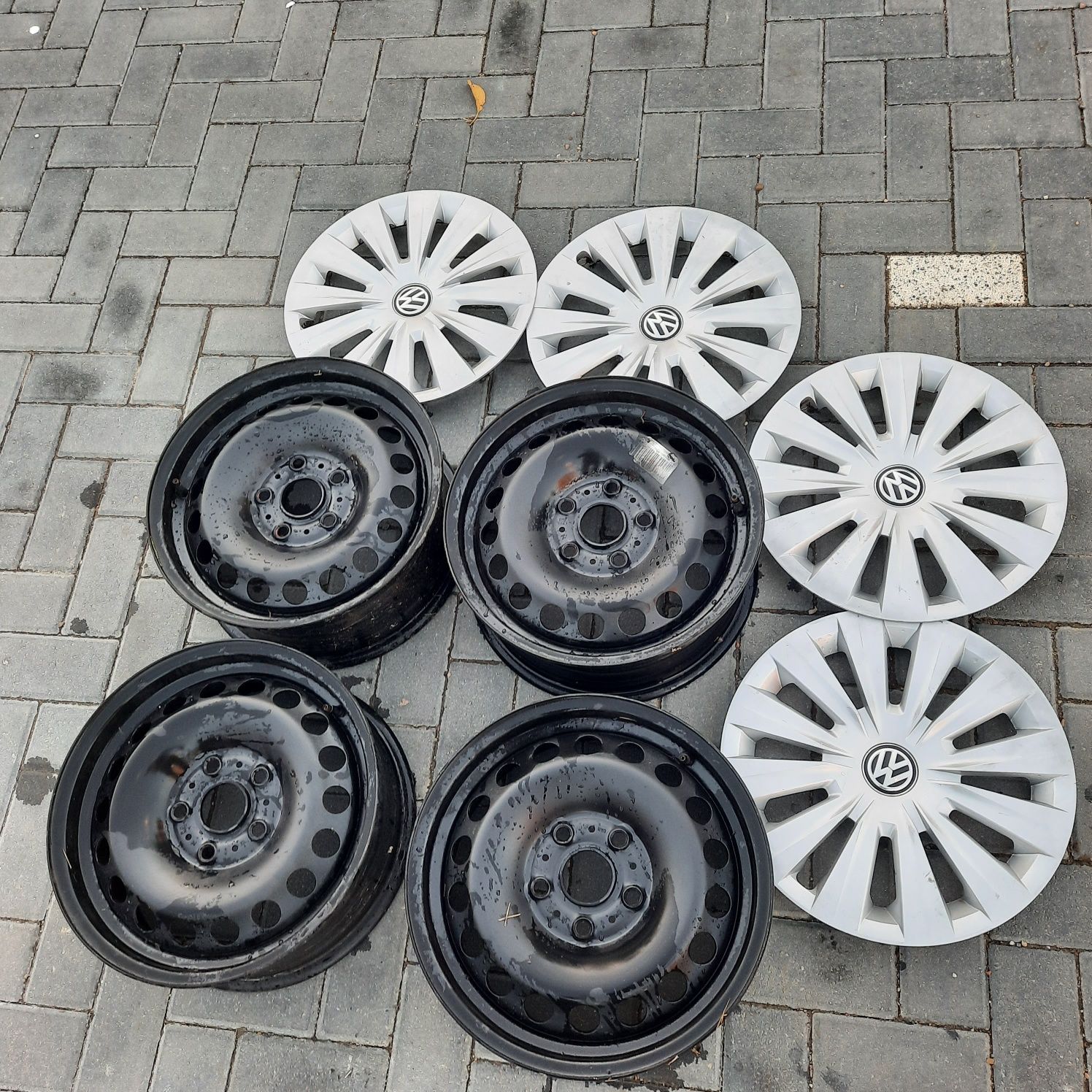 Jante 15 5x112 vw skoda seata octavia golf 5 6 7 touran caddy jenti