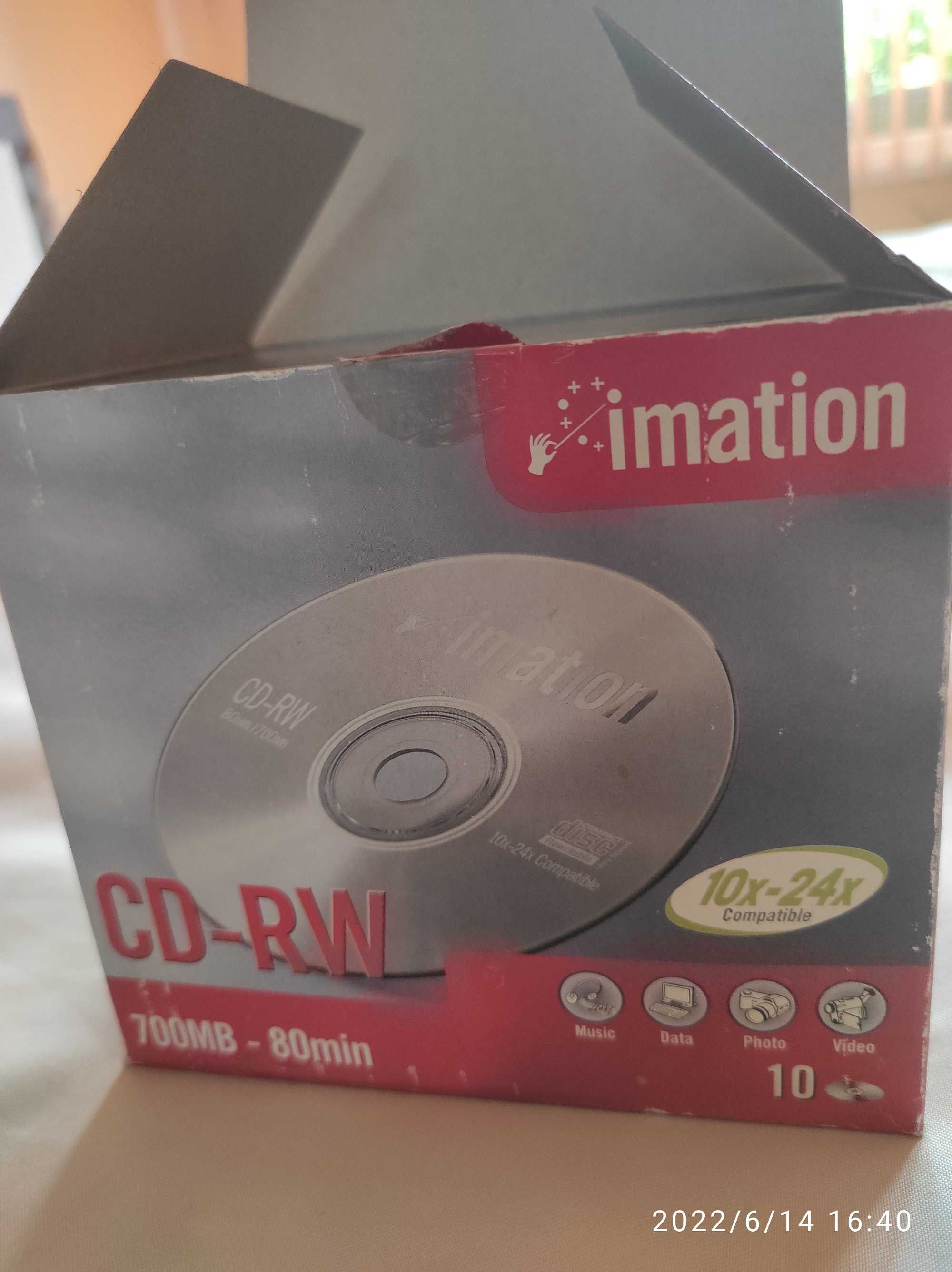 Продавам CD- RW IMATION нови.