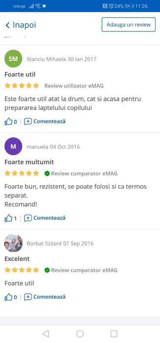 Incalzitor de biberoane philips avent