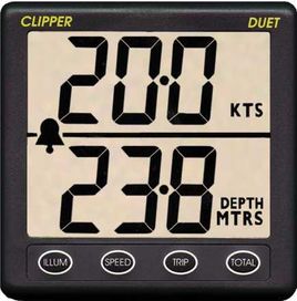 Уред за скорост, дълбочина и изминато разстояние Clipper Duet System