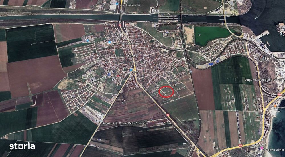 Teren de vanzare in Agigea lot de casa