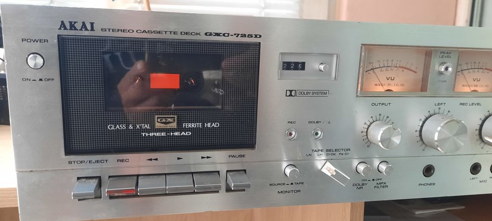 Akai GXC725D  Касетъчен Дек Три глави