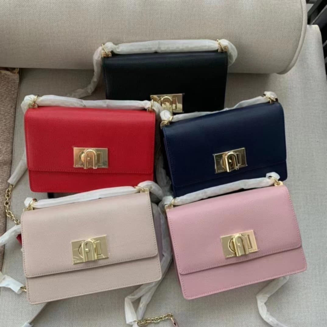 Чанта furla 1927 естествена кожа